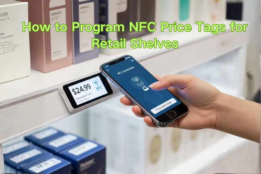 Як запрограмувати цінники NFC для роздрібних полиць