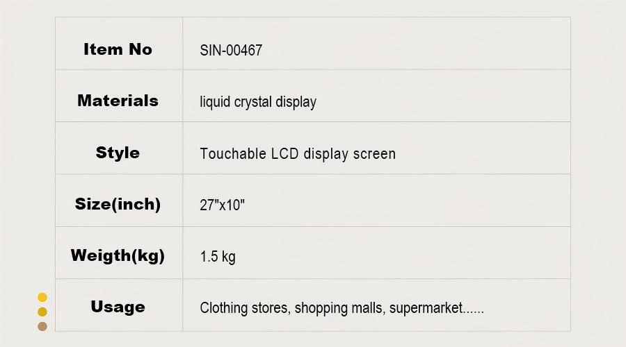 27x10 Transparent touch screen 27x10 Transparent touch screen