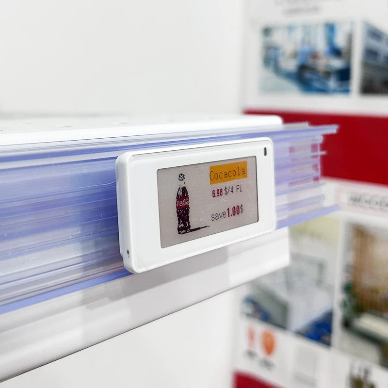 2.13inch electronic price tag extruison channel